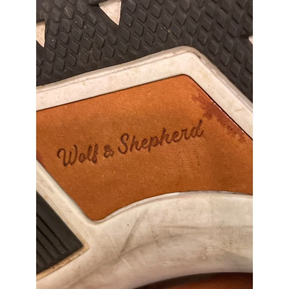 Wolf & Shepherd Loafer Mens 11.5 Honey Tan Crossover Leather Penny Sneaker Sole